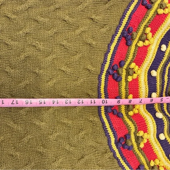 Colorful Women's Crew Neck Sweater - Picture 12 of 16